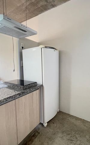 Studio para alugar com 35m², 1 quarto e 1 vaga Studio para alugar com 35m², 1 quarto e 1 vagaCozinha