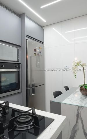 Casa à venda com 90m², 2 quartos e 2 vagasCozinha