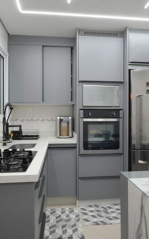 Casa à venda com 90m², 2 quartos e 2 vagasCozinha