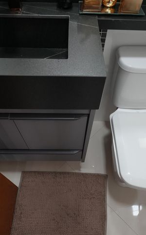 Casa à venda com 90m², 2 quartos e 2 vagasLavabo