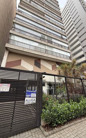 Studio para alugar com 30m², 1 quarto e 1 vaga