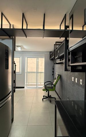 Studio para alugar com 30m², 1 quarto e 1 vaga