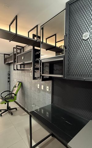 Studio para alugar com 30m², 1 quarto e 1 vaga