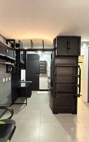 Studio para alugar com 30m², 1 quarto e 1 vaga
