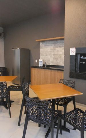 Apartamento para alugar com 39m², 2 quartos e 1 vaga Apartamento para alugar com 39m², 2 quartos e 1 vagaChurrasqueira