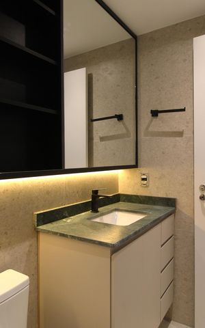 Studio à venda com 29m², 1 quarto e sem vagaBanheiro