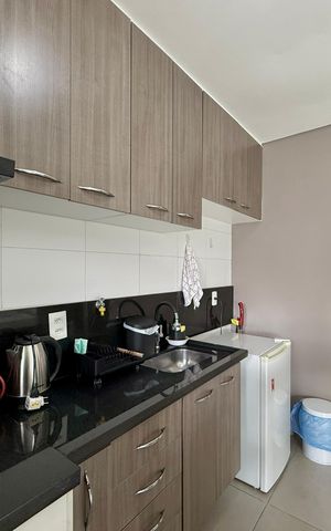 Studio à venda com 36m², 1 quarto e 1 vaga Studio à venda com 36m², 1 quarto e 1 vagaCozinha