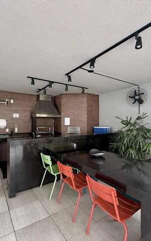 Studio à venda com 36m², 1 quarto e 1 vaga Studio à venda com 36m², 1 quarto e 1 vagaChurrasqueira