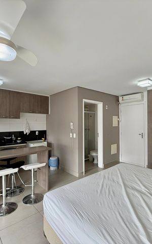 Studio à venda com 36m², 1 quarto e 1 vaga Studio à venda com 36m², 1 quarto e 1 vagaQuarto