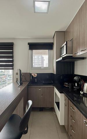 Studio à venda com 36m², 1 quarto e 1 vaga Studio à venda com 36m², 1 quarto e 1 vagaCozinha