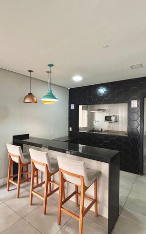 Apartamento para alugar com 42m², 2 quartos e sem vaga Apartamento para alugar com 42m², 2 quartos e sem vagaÁrea comum - Salão de festas