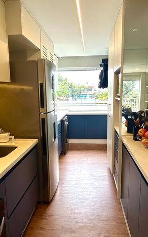 Apartamento à venda com 56m², 1 quarto e 1 vaga Apartamento à venda com 56m², 1 quarto e 1 vagaCozinha