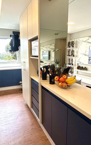 Apartamento à venda com 56m², 1 quarto e 1 vaga Apartamento à venda com 56m², 1 quarto e 1 vagaCozinha