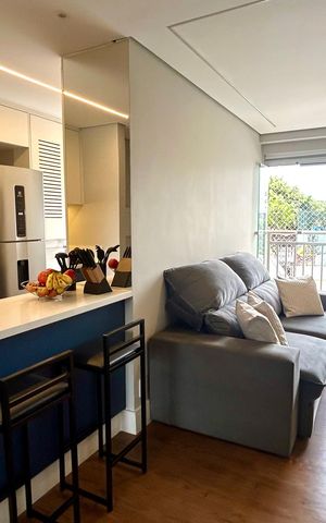 Apartamento à venda com 56m², 1 quarto e 1 vaga Apartamento à venda com 56m², 1 quarto e 1 vagaSala