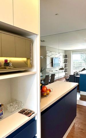 Apartamento à venda com 56m², 1 quarto e 1 vaga Apartamento à venda com 56m², 1 quarto e 1 vagaCozinha