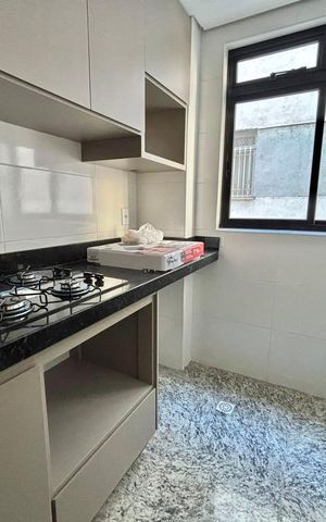Apartamento para alugar com 55m², 2 quartos e 1 vaga Apartamento para alugar com 55m², 2 quartos e 1 vagaCozinha e Área de Serviço