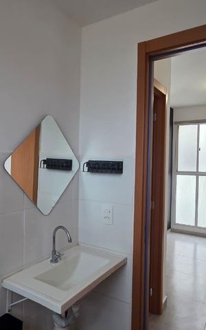 Apartamento para alugar com 35m², 2 quartos e 1 vaga Apartamento para alugar com 35m², 2 quartos e 1 vagaBanheiro