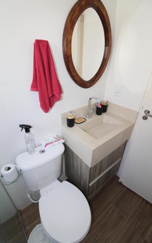 Apartamento para alugar com 50m², 2 quartos e 1 vagaBanheiro