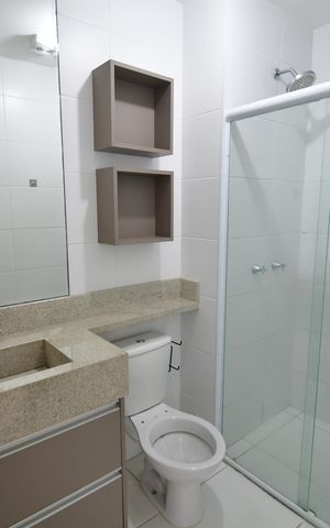 Apartamento para alugar com 57m², 2 quartos e 1 vagaBanheiro