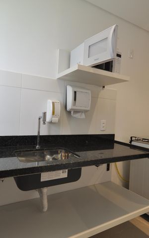 Apartamento para alugar com 35m², 2 quartos e sem vagaÁrea comum - Salão de festas