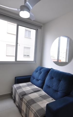 Apartamento para alugar com 35m², 2 quartos e sem vagaSala