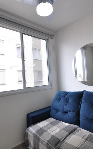Apartamento para alugar com 35m², 2 quartos e sem vagaSala