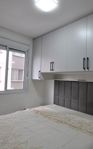 Apartamento para alugar com 35m², 2 quartos e sem vagaQuarto 1