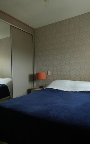 Apartamento à venda com 55m², 2 quartos e 2 vagasQuarto 2