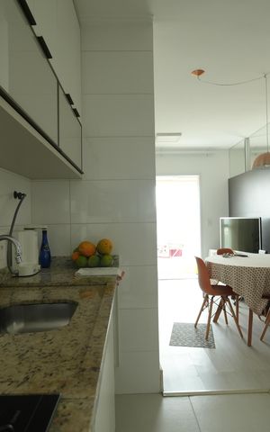 Apartamento à venda com 55m², 2 quartos e 2 vagasCozinha