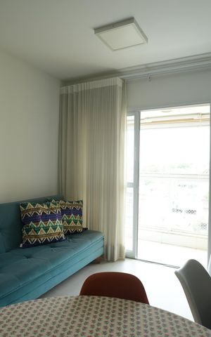 Apartamento à venda com 55m², 2 quartos e 2 vagasSala