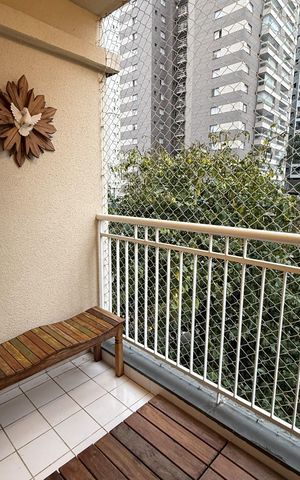 Apartamento à venda com 48m², 2 quartos e 1 vaga Apartamento à venda com 48m², 2 quartos e 1 vagaVaranda