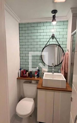 Apartamento à venda com 48m², 2 quartos e 1 vaga Apartamento à venda com 48m², 2 quartos e 1 vagaBanheiro