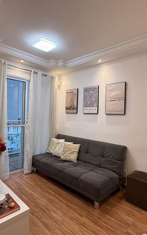 Apartamento à venda com 48m², 2 quartos e 1 vaga Apartamento à venda com 48m², 2 quartos e 1 vagaSala