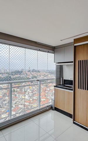 Apartamento para alugar com 56m², 2 quartos e 1 vagaVaranda