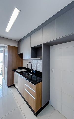 Apartamento para alugar com 56m², 2 quartos e 1 vagaCozinha e Área de Serviço