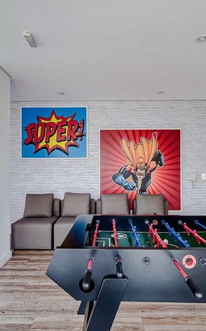 Apartamento para alugar com 56m², 2 quartos e 1 vagaSalão de jogos
