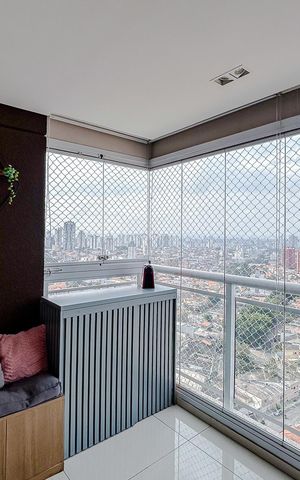 Apartamento para alugar com 56m², 2 quartos e 1 vagaVaranda