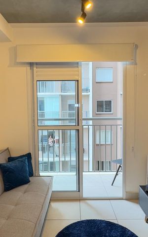 Apartamento à venda com 32m², 1 quarto e sem vaga Apartamento à venda com 32m², 1 quarto e sem vagaSala, Cozinha e Área de Serviço