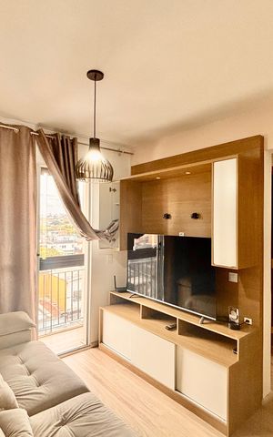 Apartamento à venda com 50m², 2 quartos e 1 vaga Apartamento à venda com 50m², 2 quartos e 1 vagaSala