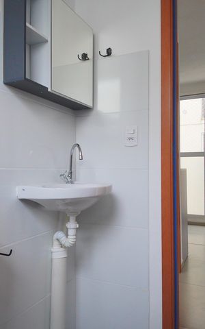 Apartamento para alugar com 44m², 2 quartos e 1 vagaBanheiro