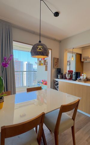 Apartamento à venda com 70m², 2 quartos e 1 vaga Apartamento à venda com 70m², 2 quartos e 1 vagaSala de Jantar
