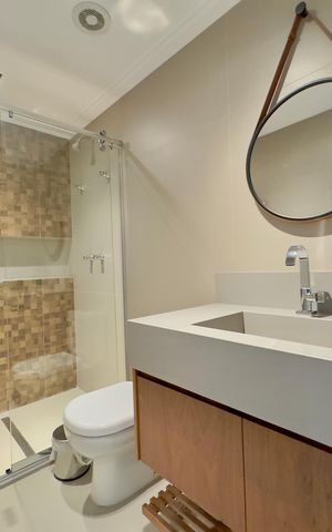 Apartamento à venda com 70m², 2 quartos e 1 vaga Apartamento à venda com 70m², 2 quartos e 1 vagaBanheiro 2
