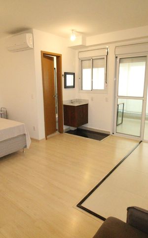 Apartamento para alugar com 40m², 1 quarto e 1 vagaQuarto