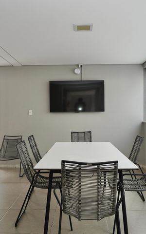 Apartamento à venda com 123m², 4 quartos e 3 vagas Apartamento à venda com 123m², 4 quartos e 3 vagasÁrea comum - Gourmet