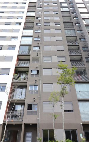 Apartamento à venda com 47m², 2 quartos e 1 vagaFachada do bloco