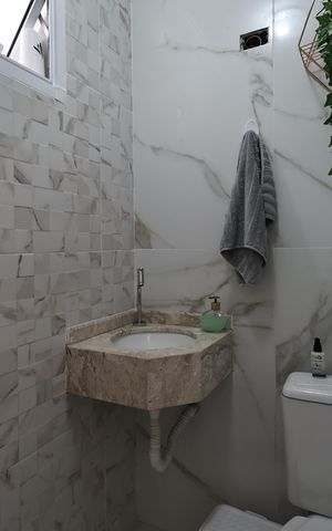 Casa de condomínio à venda com 135m², 3 quartos e 3 vagas Casa de condomínio à venda com 135m², 3 quartos e 3 vagasLavabo