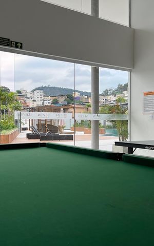 Apartamento para alugar com 60m², 2 quartos e 1 vaga Apartamento para alugar com 60m², 2 quartos e 1 vagaÁrea comum - Salão de Jogos