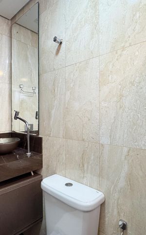 Apartamento para alugar com 77m², 2 quartos e 1 vaga Apartamento para alugar com 77m², 2 quartos e 1 vagaBanheiro Social