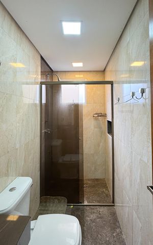 Apartamento para alugar com 77m², 2 quartos e 1 vaga Apartamento para alugar com 77m², 2 quartos e 1 vagaBanheiro Social