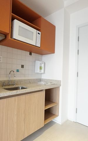Studio para alugar com 29m², 1 quarto e sem vagaCozinha